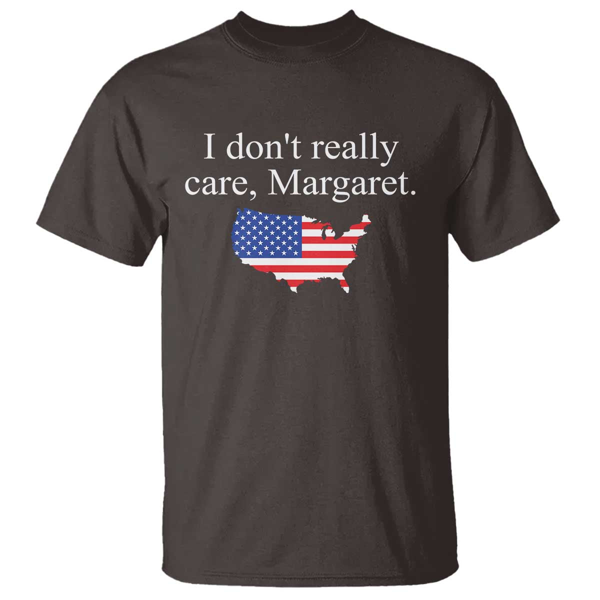 I Don't Really Care Margaret Vice President Jd Vance T Shirt USA Flag