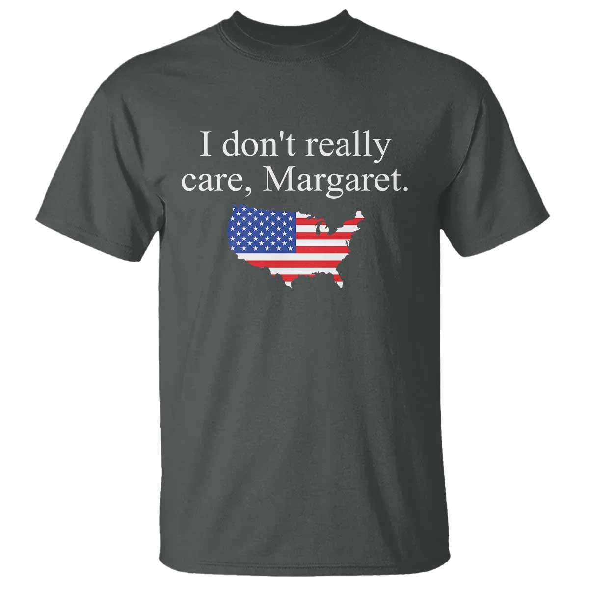 I Don't Really Care Margaret Vice President Jd Vance T Shirt USA Flag