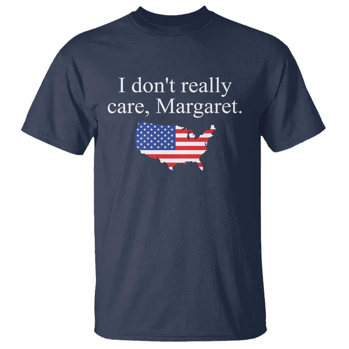 I Don't Really Care Margaret Vice President Jd Vance T Shirt USA Flag