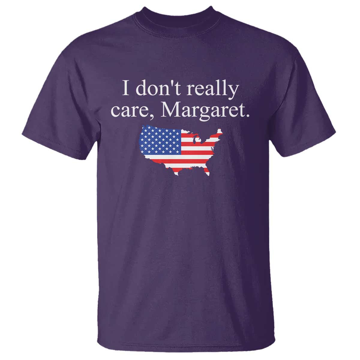 I Don't Really Care Margaret Vice President Jd Vance T Shirt USA Flag