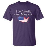 I Don't Really Care Margaret Vice President Jd Vance T Shirt USA Flag
