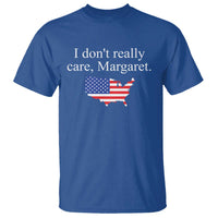 I Don't Really Care Margaret Vice President Jd Vance T Shirt USA Flag