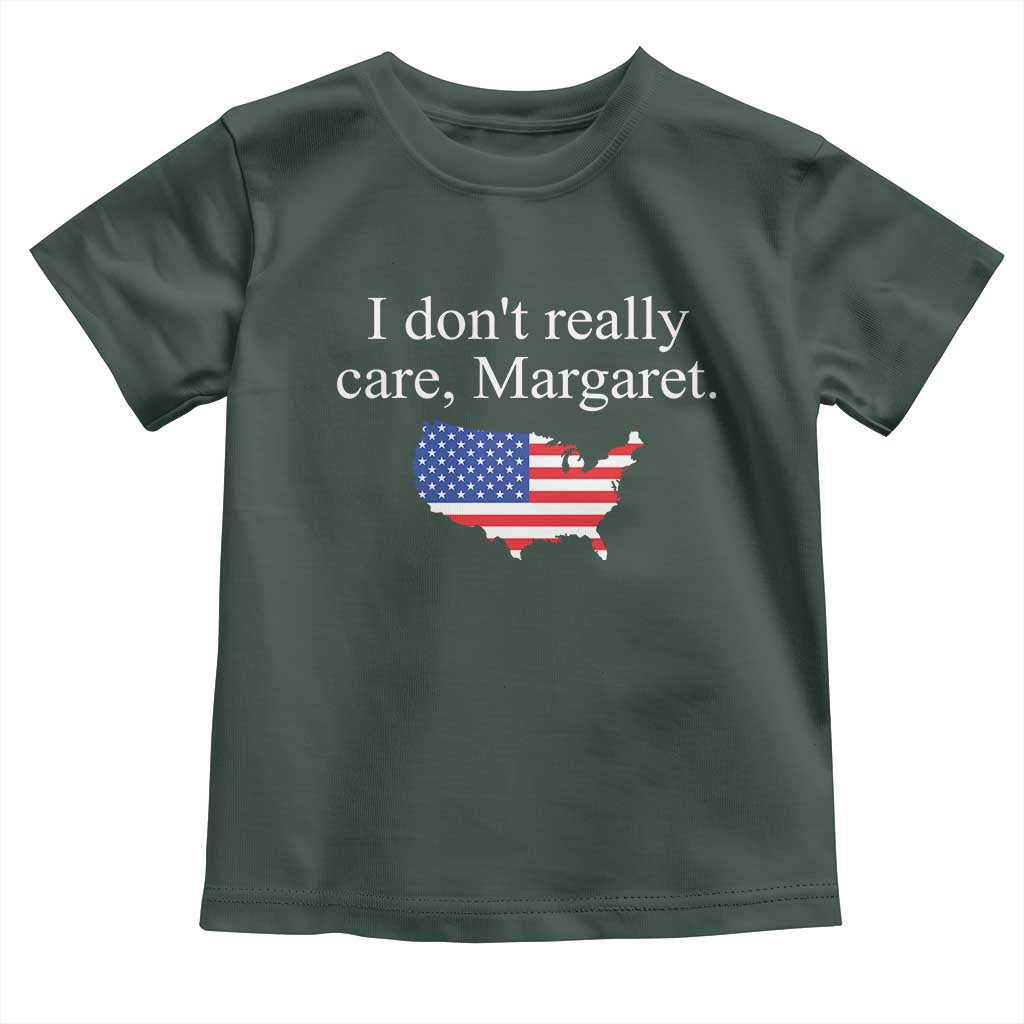 I Don't Really Care Margaret Vice President Jd Vance Toddler T Shirt USA Flag