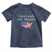 I Don't Really Care Margaret Vice President Jd Vance Toddler T Shirt USA Flag
