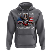 Vice President Jd Vance Hoodie Cowboy Skull American Flag I Don't Really Care Margaret