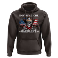 Vice President Jd Vance Hoodie Cowboy Skull American Flag I Don't Really Care Margaret