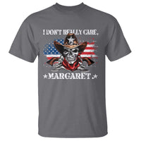 Vice President Jd Vance T Shirt Cowboy Skull American Flag I Don't Really Care Margaret