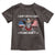 Vice President Jd Vance Toddler T Shirt Cowboy Skull American Flag I Don't Really Care Margaret