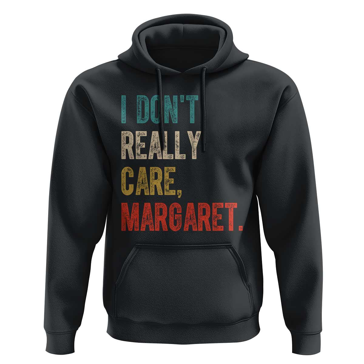 Retro I Don't Really Care Margaret Vice President Jd Vance Hoodie