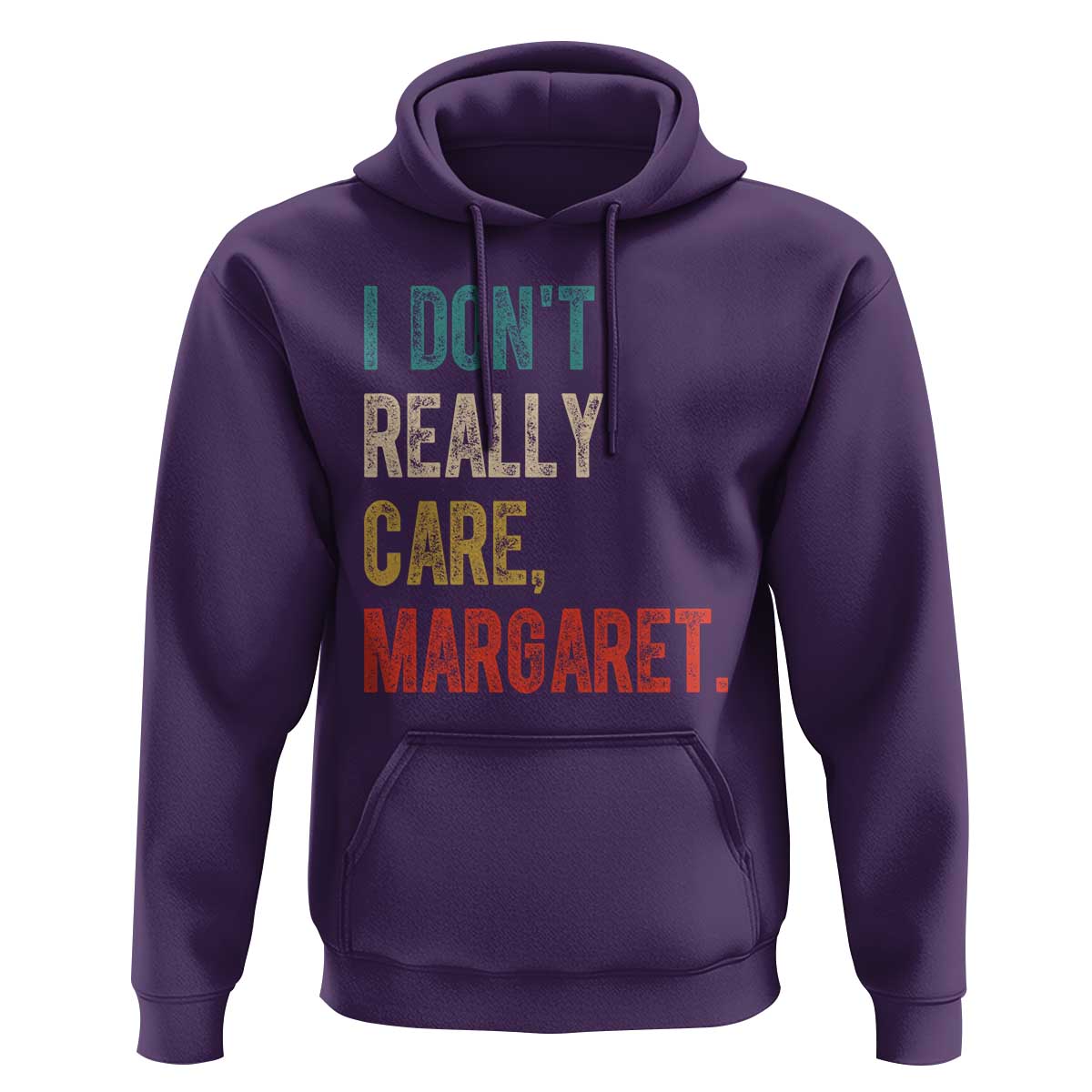 Retro I Don't Really Care Margaret Vice President Jd Vance Hoodie