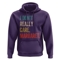 Retro I Don't Really Care Margaret Vice President Jd Vance Hoodie