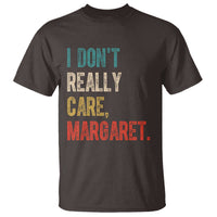 Retro I Don't Really Care Margaret Vice President Jd Vance T Shirt