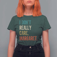 Retro I Don't Really Care Margaret Vice President Jd Vance T Shirt For Women