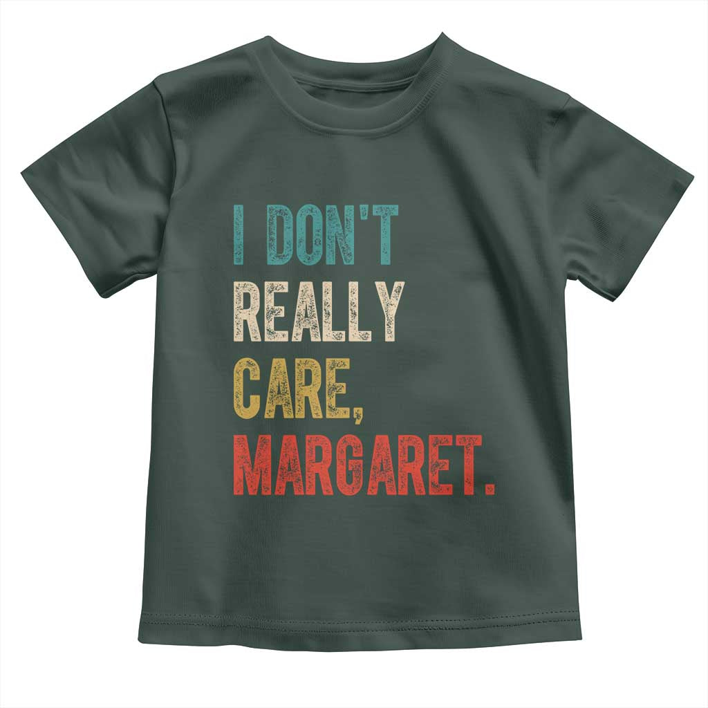 Retro I Don't Really Care Margaret Vice President Jd Vance Toddler T Shirt