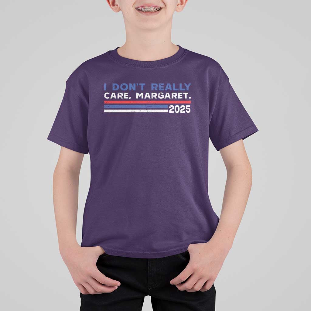 I Don't Really Care Margaret Vice President Jd Vance T Shirt For Kid