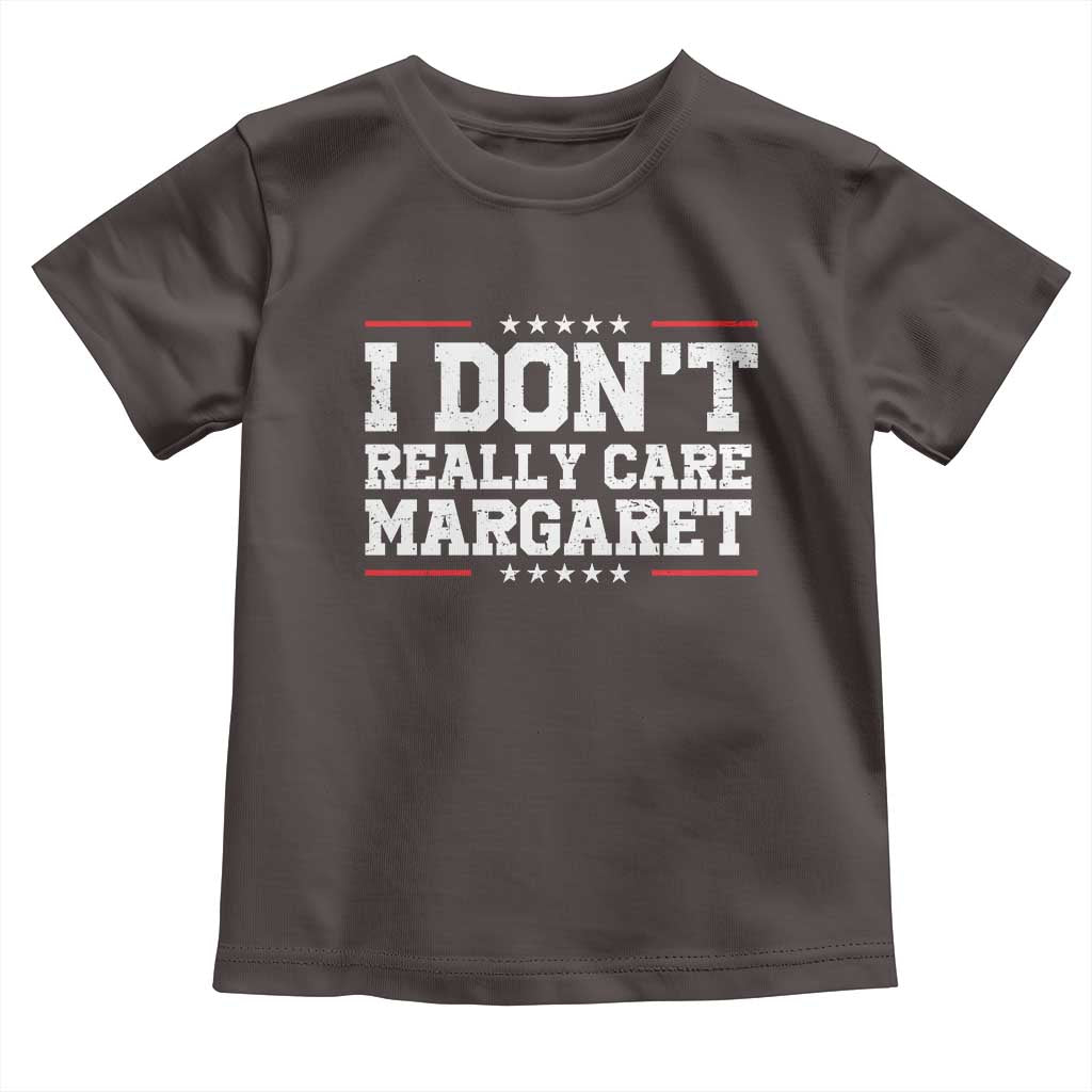 I Don't Really Care Margaret Vice President Jd Vance Toddler T Shirt Trending Republican