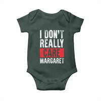 I Don't Really Care Margaret Vice President Jd Vance Meme Baby Onesie