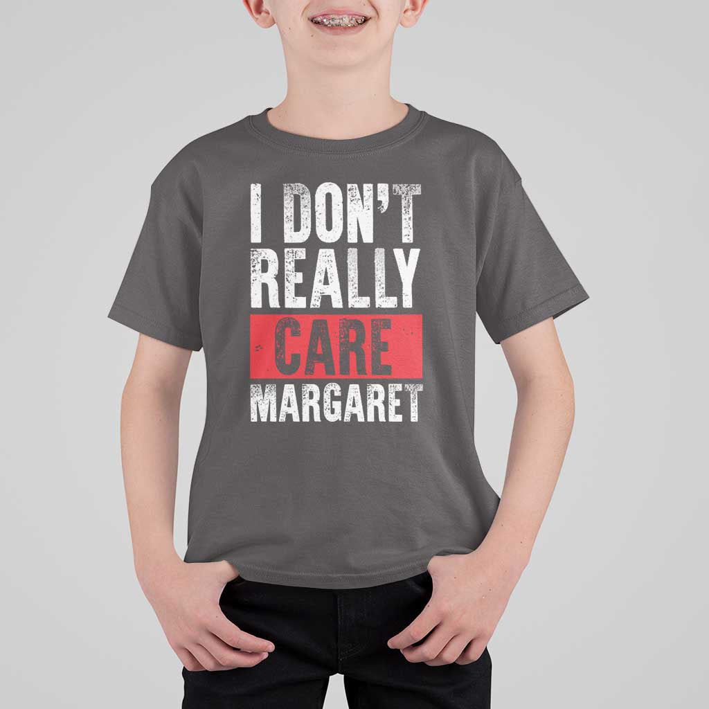 I Don't Really Care Margaret Vice President Jd Vance Meme T Shirt For Kid