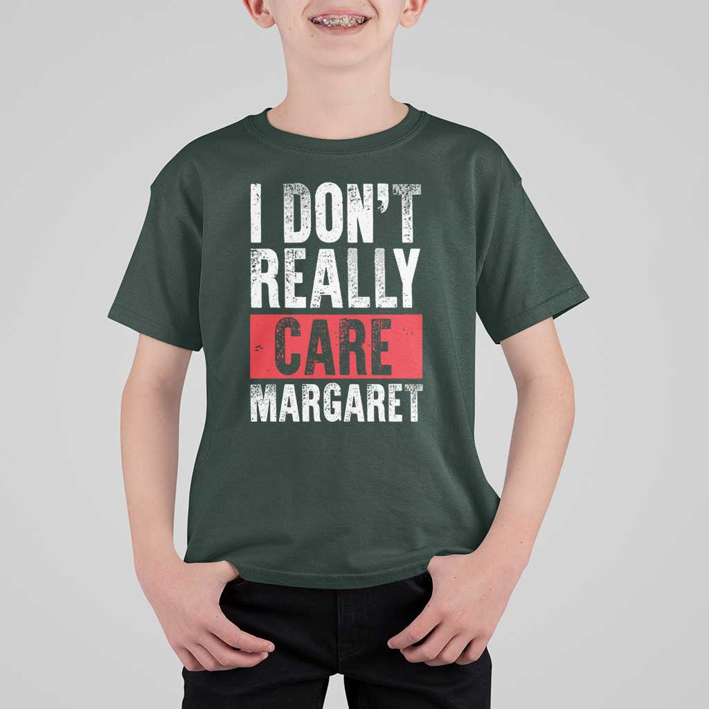 I Don't Really Care Margaret Vice President Jd Vance Meme T Shirt For Kid