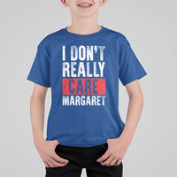 I Don't Really Care Margaret Vice President Jd Vance Meme T Shirt For Kid