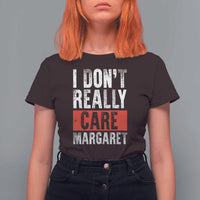 I Don't Really Care Margaret Vice President Jd Vance Meme T Shirt For Women