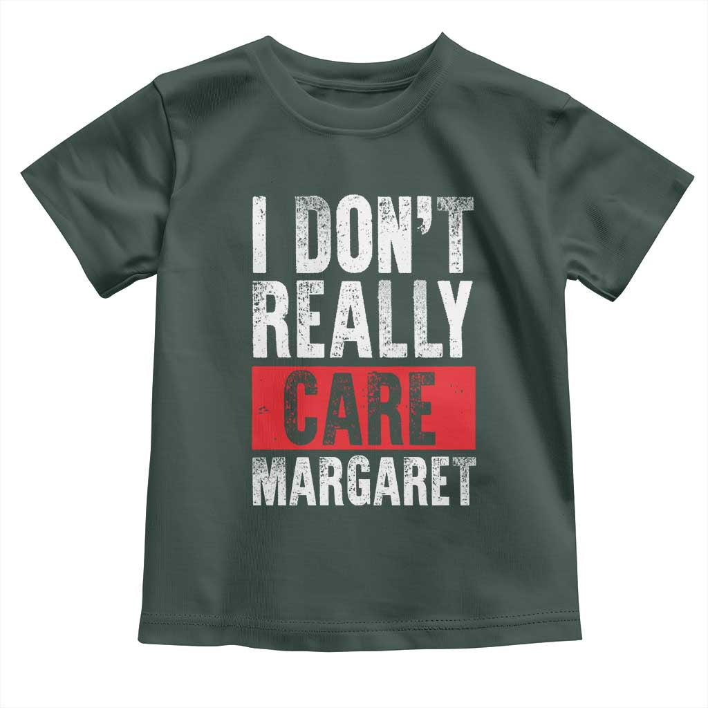 I Don't Really Care Margaret Vice President Jd Vance Meme Toddler T Shirt