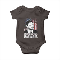 I Don't Really Care Margaret Jd Vance Baby Onesie Vice President American Flag