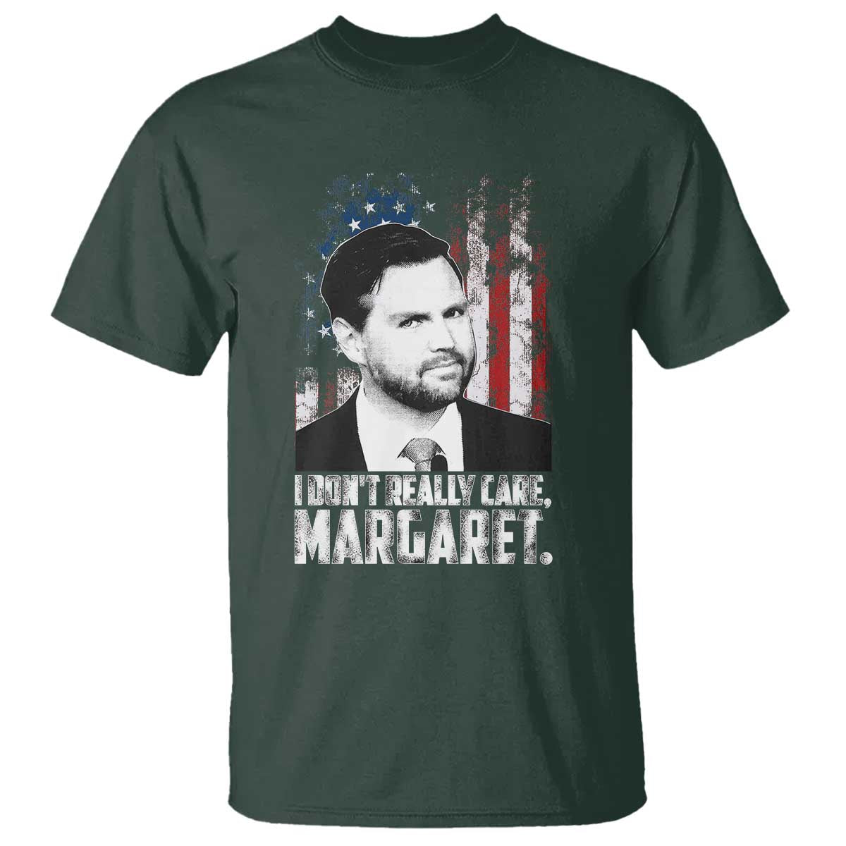 I Don't Really Care Margaret Jd Vance T Shirt Vice President American Flag