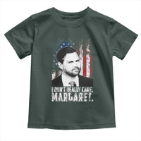 I Don't Really Care Margaret Jd Vance Toddler T Shirt Vice President American Flag