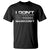 I Don't Really Care Margaret VP Jd Vance T Shirt American Flag