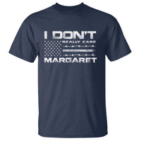 I Don't Really Care Margaret VP Jd Vance T Shirt American Flag