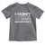 I Don't Really Care Margaret VP Jd Vance Toddler T Shirt American Flag