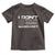 I Don't Really Care Margaret VP Jd Vance Toddler T Shirt American Flag