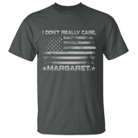 I Don't Really Care Margaret Jd Vance T Shirt VP USA Flag