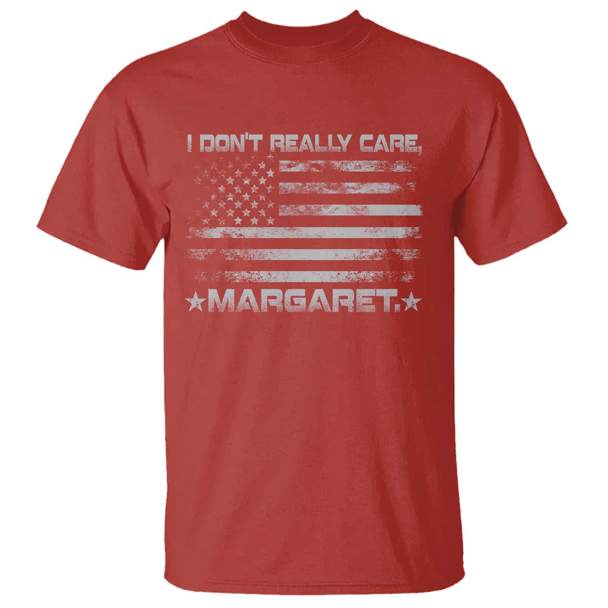 I Don't Really Care Margaret Jd Vance T Shirt VP USA Flag