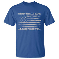 I Don't Really Care Margaret Jd Vance T Shirt VP USA Flag