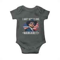 I Don't Really Care Margaret Vice President Jd Vance Cowboy Baby Onesie