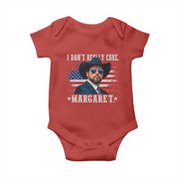 I Don't Really Care Margaret Vice President Jd Vance Cowboy Baby Onesie
