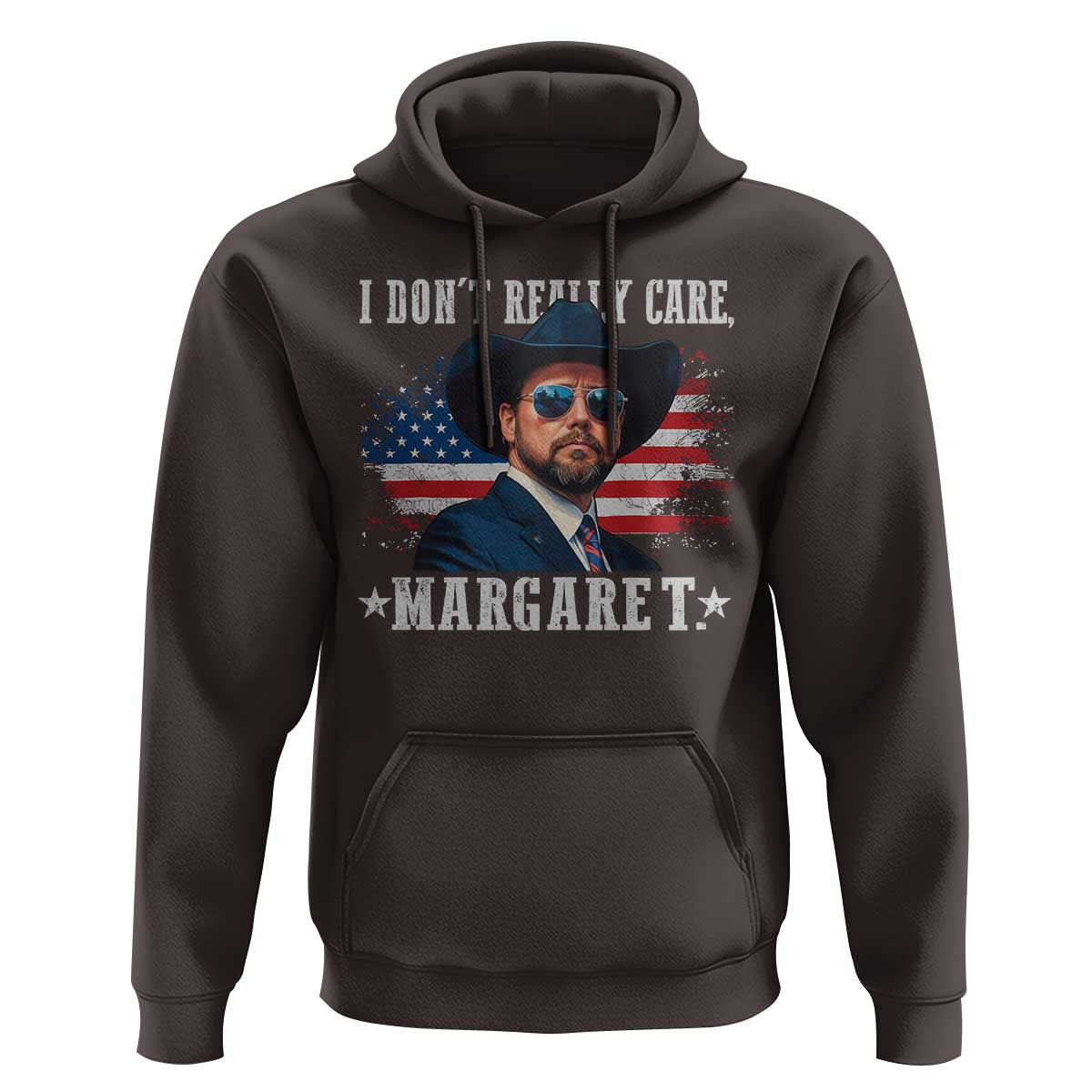 I Don't Really Care Margaret Vice President Jd Vance Cowboy Hoodie