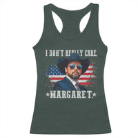 I Don't Really Care Margaret Vice President Jd Vance Cowboy Racerback Tank Top