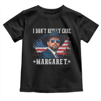 I Don't Really Care Margaret Vice President Jd Vance Cowboy Toddler T Shirt