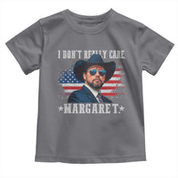 I Don't Really Care Margaret Vice President Jd Vance Cowboy Toddler T Shirt