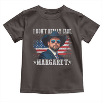 I Don't Really Care Margaret Vice President Jd Vance Cowboy Toddler T Shirt