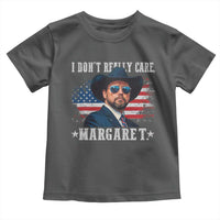 I Don't Really Care Margaret Vice President Jd Vance Cowboy Toddler T Shirt