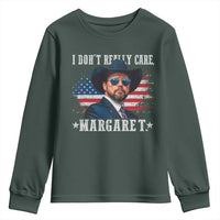 I Don't Really Care Margaret Vice President Jd Vance Cowboy Youth Sweatshirt