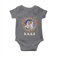 DOGE Department of Government Efficiency Baby Onesie Crypto Meme