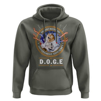 DOGE Department of Government Efficiency Hoodie Crypto Meme
