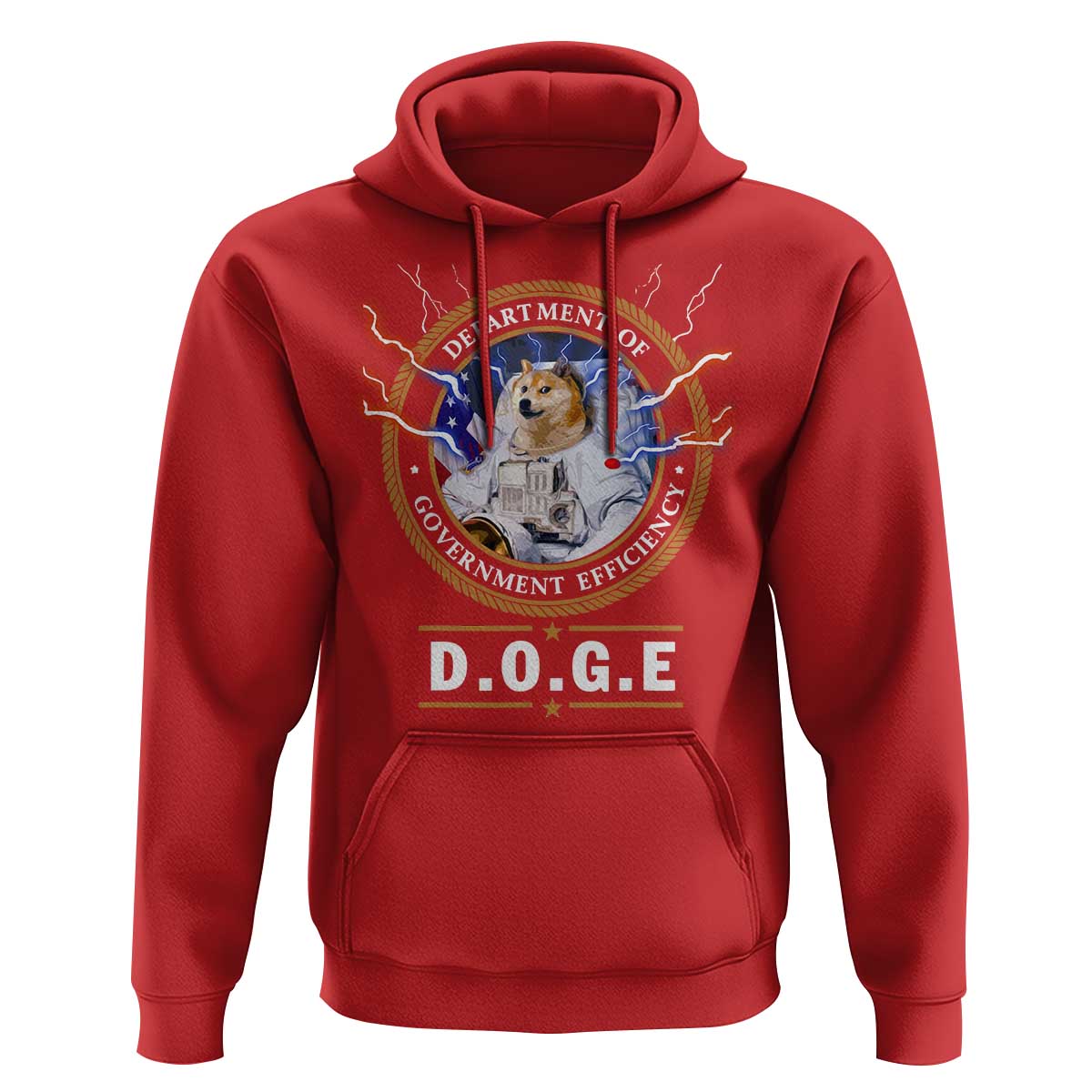 DOGE Department of Government Efficiency Hoodie Crypto Meme