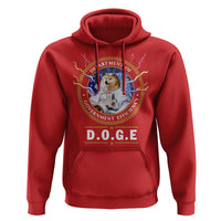 DOGE Department of Government Efficiency Hoodie Crypto Meme