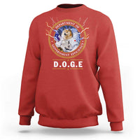 DOGE Department of Government Efficiency Sweatshirt Crypto Meme